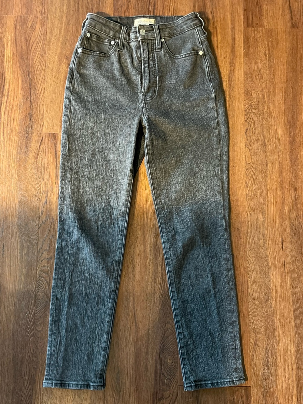 Madewell - The Curvy Perfect Vintage Jean - Washed Black